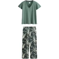 Next Pyjamas beige / grå / khaki