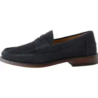 Next Slipper navy / brun