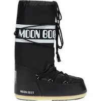 Moon Boot Vinterstøvler - Icon Nylon - Sort - - 42/44 - Vinterstøvle