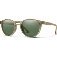 Smith - Solbriller - Westward Summit Crystal ChromaPop Polarized Gray Green til Unisex - Beige