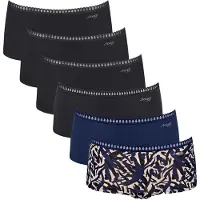 Sloggi Panty beige / blå / sort