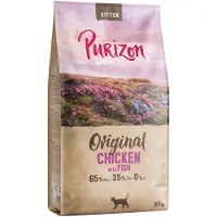 Purizon Kitten Kylling & Fisk - kornfri - NYHED: 6,5 kg