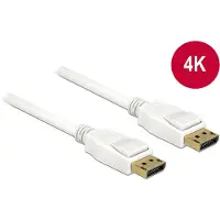 DeLOCK 3 m, DisplayPort-kabel DisplayPort 1.2 han til DisplayPort han, 4K