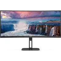 AOC 34" Value-line CU34V5C - 3440x1440 (UWQHD) - 100Hz - VA - 65W USB-C