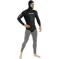 Seac Sub Black Shark Open Cell 7 Mm Harpunfiskejakke