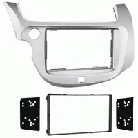 ACV 2-DIN radioramme Honda Fit/Jazz(GE) 2008-2015 sølv