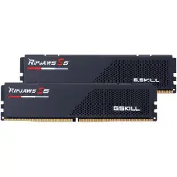 G.Skill Ripjaws S5 - DDR5 - sæt - 64 GB: 2 x 32 GB - DIMM 288-PIN lav profil - 6000 MT/s / PC5-48000 - CL36 - 1.35 V - ikke bufferet - on-die ECC - mat sort