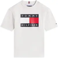 Tommy Hilfiger Heritage Printed Flag T-shirt Med Korte ærmer