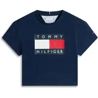 Tommy Hilfiger Bluser & t-shirts 'HERITAGE' navy / rød / sort / hvid