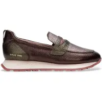 Hispanitas Hispanitastil kvinder. HI254387 Brune Kansas-mokkasiner i læder (36), Fast, 1-3 cm, Ingen, Casual