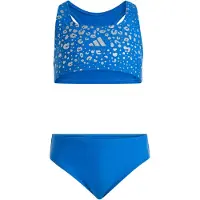 Adidas Sportsbademode 'Glitter Bikini Set' royalblå / sølv