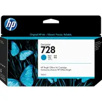 HP 728 Blækpatron Cyan