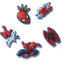 Crocs Vedhæng - Spiderman - 5-pak - - OneSize - Tilbehør