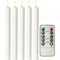 Goobay 77750 Dekorativ LED-Lysfigur – Genopladelig Hyggelampe i Hvid/Aluminium