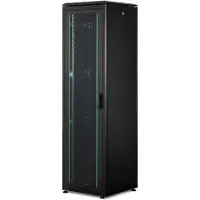 Digitus Professional Unique DN-19 42U-6/6-B-1 - Rack kabinet - sort, RAL 9005 - 42U - 19
