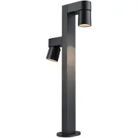 Paulmann 94824 Kimu LED-bollardlampe LED (RGB) 8 W, 8 W Antracit