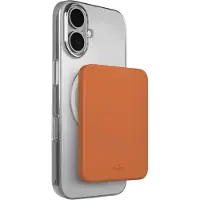 Puro 4200 mAh ultratynd MagSafe-kompatibel USB-C-powerbank – orange