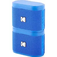 Kodak SoundBrix trådløse stabelhøjttalere (Backstage Blue), 2 stk.