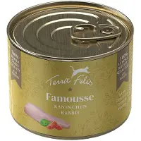 Terra Felis Økonomipakke: 24 x 200 g Famousse - Kanin