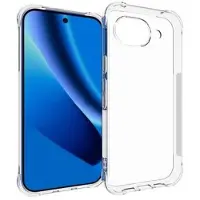 Mtp Products Google Pixel 10a Stødsikkert Silikone Cover - Gennemsigtig