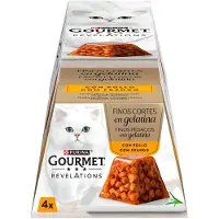 Purina Gourmet Revelations Vådfoder Til Katte Med Kylling 6x4x57g
