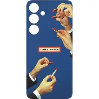 Samsung Toilet Paper Flipsuit-kort til Galaxy S24+ Blue