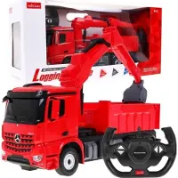 Rastar Mercedes-Benz Arocs Fjernstyret Lastbil med kran 2.4G, Gul