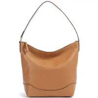 Ralph Lauren Lauren Ralph Laurentil kvinder. 431P03419005 Stor brun Tasha-taske i læder (OSFA), Casual, Klassisk