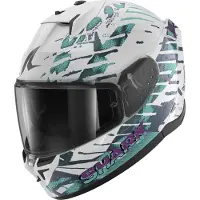 Shark D-skwal 3 Reptaia Ece Fullface-hjelm