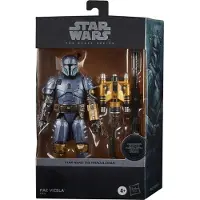 Star Wars Paz Vizla Carboniseret Black Series 15 Cm
