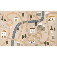 Atmosphera børnetæppe ROADMAP, 100 x 150 cm