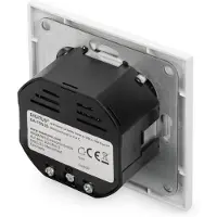 Digitus DA-70615 - Sokkeludgang - 2P+E - Type F, USB, USB Type C - med lukkere - 1 strømsokkel, 2 USB-sokler - 2.8 A - hvid, RAL 9003