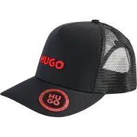 HUGO Hætte 'Marsel' rød / sort
