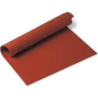 Silikomart 23.001.00.0062, Bagemåtte, Rektangulær, Silikone, Rød, 1 stk, 400 mm