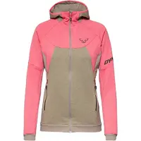 Dynafit - Fleece dame - Tour Wool Thermal W Hoody Cabana til Unisex - Størrelse L - Lyserød