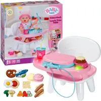 Baby Born Lunchtime Table, Dukkebord, 3 År, Batterier påkrævet, Lydeffekter understøttet, Lyseffekter