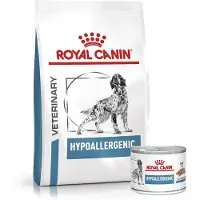 Royal Canin Hypoallergenic hundefoder - 7kg + 12 x 200 gr