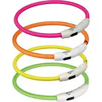 Trixie USB Flash Light Ring - Orange - XS / S