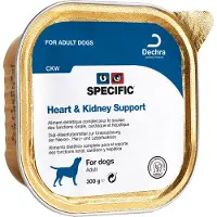 Specific Canine Adult Ckw Hjerte-og Nyrestøtte æske Med 6x300 G Hundefoder
