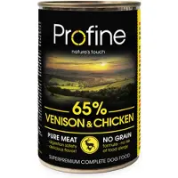 Profine Pure Meat - Hundefoder - Hjort - 6 x 400 g