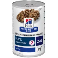 Hill's Pet Nutrition z/d Food Sensitivities Hundefoder - Dåser - 24 x 370 g