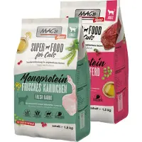 Mac'S Superfood to Cats Adult Monoprotein Kanin - Økonomipakke: 2 x 7 kg
