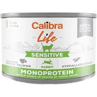 Calibra Cat Life Sensitive Vådfoder - Kanin - 6 x 200 g