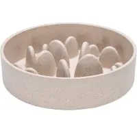 Designed By Lotte Bamboo Anti-Slugeskål Pom - Hund - Beige - 800 ml
