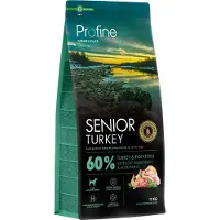 Profine Senior Hundefoder - Kalkun - 12 kg