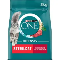 Purina One Sterilcat - Oksekød og Hvede - 2 x 3 kg