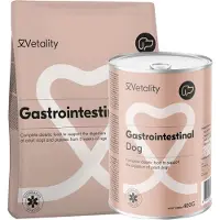 Vetality Gastrointestinal Dog - 3 kg + 6 x 400 g Gastrointestinal Dog Wet