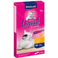 Vitakraft Cat Liquid Snack - Kylling - 3 æsker