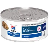 Hill's Pet Nutrition Prescription Diet z/d Food Sensitivities Kattefoder - Dåser - 72 x 156 g
