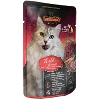 Leonardo - Kalvekød + grøntsager - Vådfoder - Voksen kat - 16 x 85 g